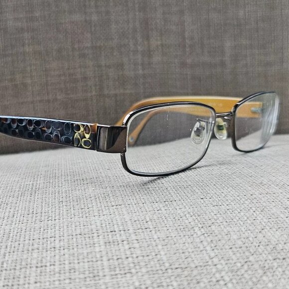 Coach TARYN Women Glasses Dark Brown Eyeglasses 52[]16 135 HC5001 Frame - Picture 1 of 11